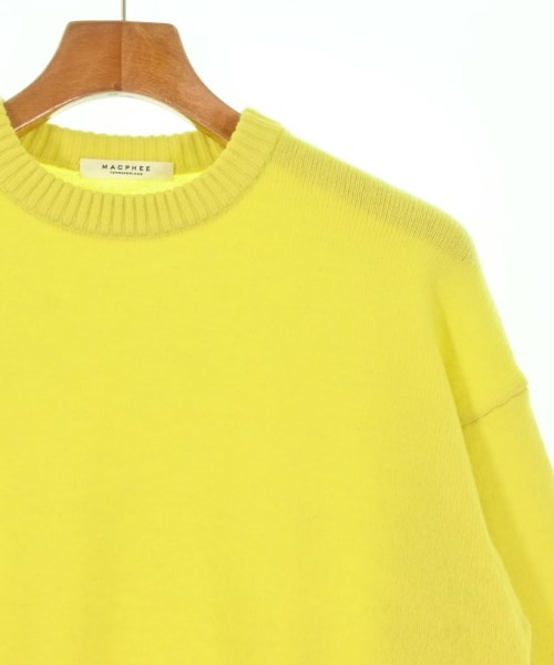 MACPHEE（マカフィー）ニット・セーター 黄 サイズ:S レディース/2200676803136