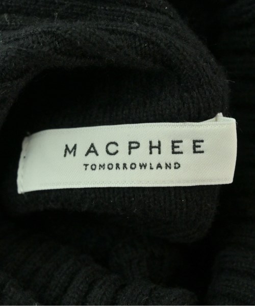 MACPHEE（マカフィー）ニット・セーター 黒 サイズ:S レディース/2200677905044