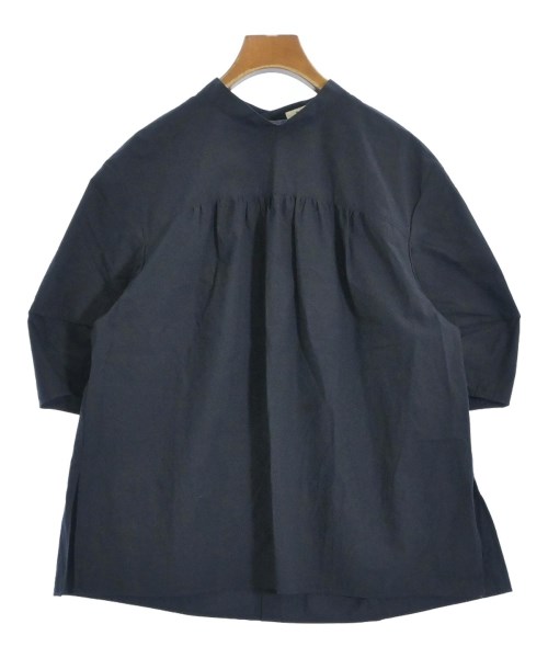 MACPHEE（マカフィー）ブラウス 紺 サイズ:36(M位) レディース/2200672154348