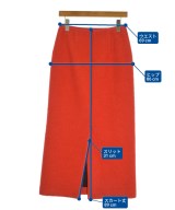 MACPHEE（マカフィー）ロング・マキシ丈スカート 赤 サイズ:36(M位) レディース/2200673912039