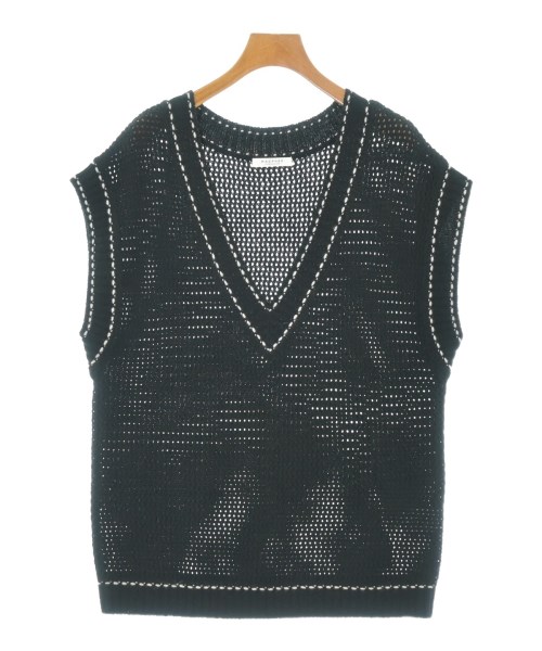 MACPHEE(マカフィー)ベスト 黒 サイズ:S/2200672700033