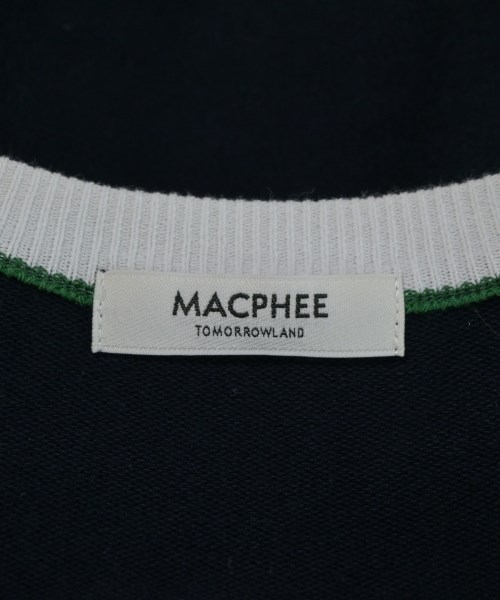 MACPHEE（マカフィー）カーディガン 紺 サイズ:S レディース/2200672700064