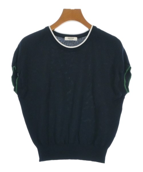 MACPHEE(マカフィー)ニット・セーター 紺 サイズ:S/2200672700071