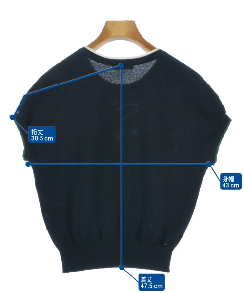 MACPHEE（マカフィー）ニット・セーター 紺 サイズ:S レディース/2200672700071