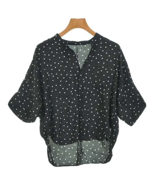 MACPHEE(マカフィー)カジュアルシャツ 黒 サイズ:36(M位)/2200676424072