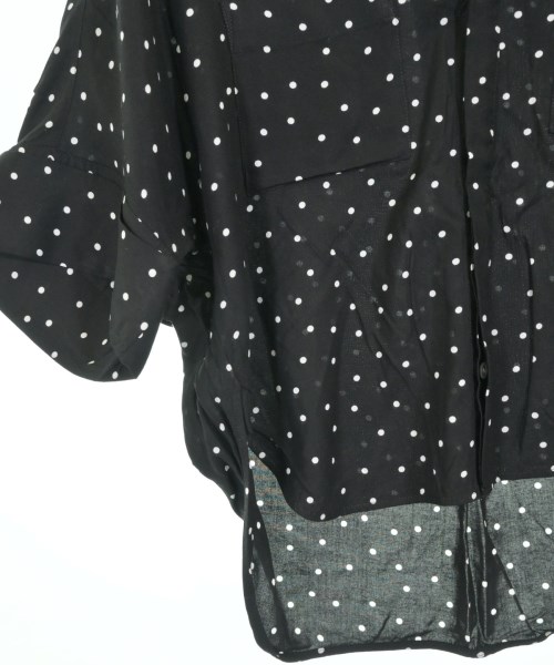 MACPHEE（マカフィー）カジュアルシャツ 黒 サイズ:36(M位) レディース/2200676424072