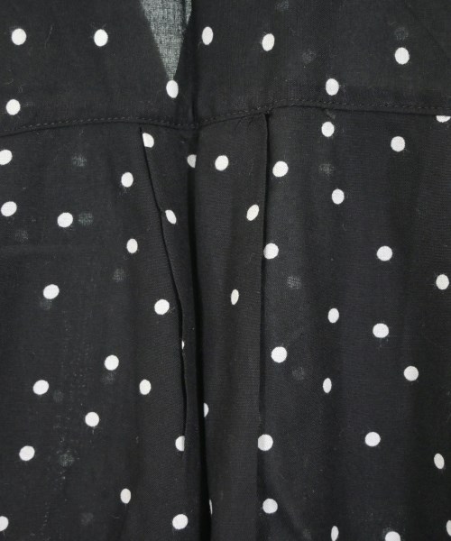 MACPHEE（マカフィー）カジュアルシャツ 黒 サイズ:36(M位) レディース/2200676424072