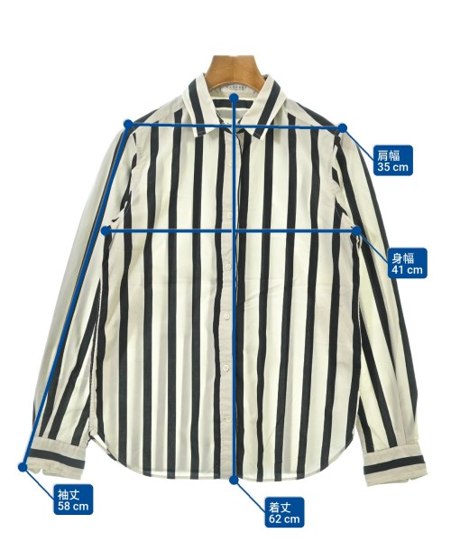 MACPHEE（マカフィー）カジュアルシャツ 白 サイズ:38(L位) レディース/2200678895023