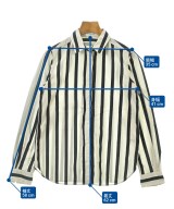 MACPHEE（マカフィー）カジュアルシャツ 白 サイズ:38(L位) レディース/2200678895023