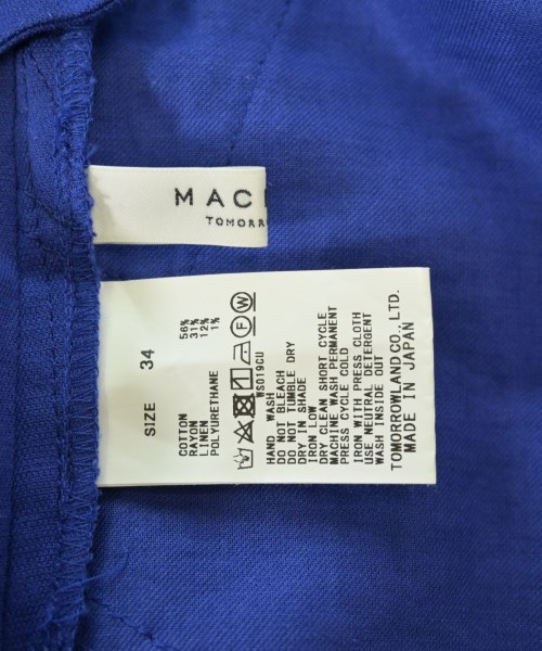 MACPHEE（マカフィー）その他 青 サイズ:34(S位) レディース/2200676159035