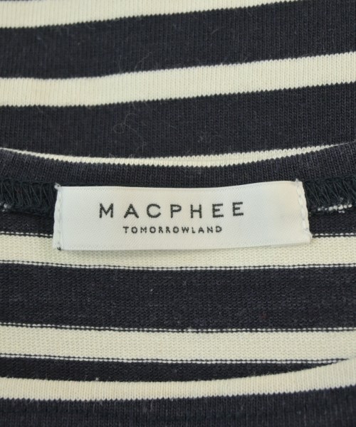 MACPHEE（マカフィー）Tシャツ・カットソー 紺 サイズ:S レディース/2200676597066