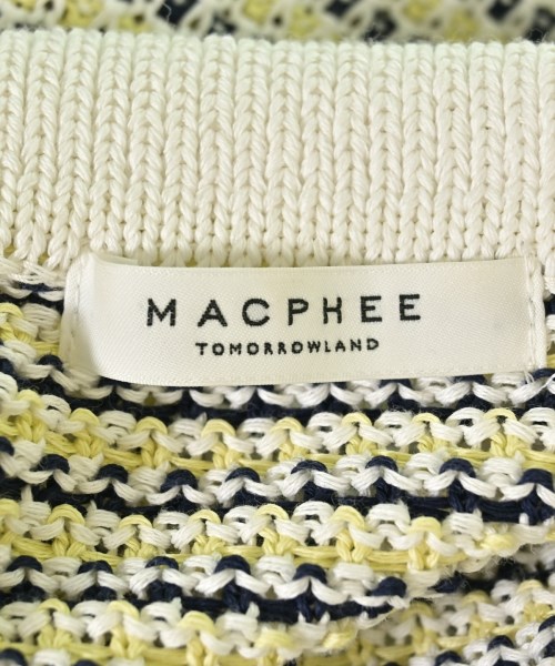 MACPHEE（マカフィー）ニット・セーター 黄 サイズ:S レディース/2200680081025