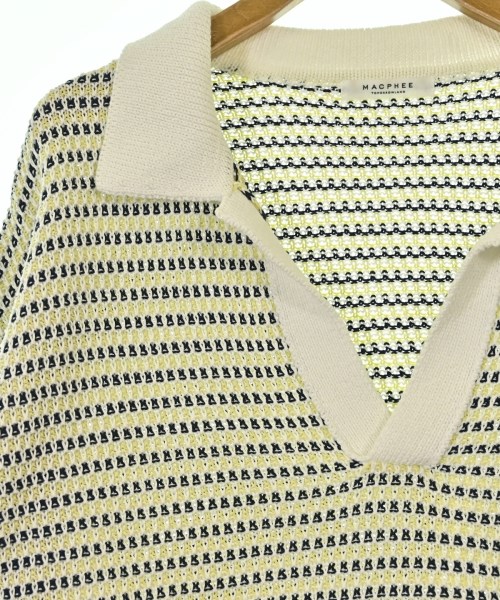 MACPHEE（マカフィー）ニット・セーター 黄 サイズ:S レディース/2200680081025