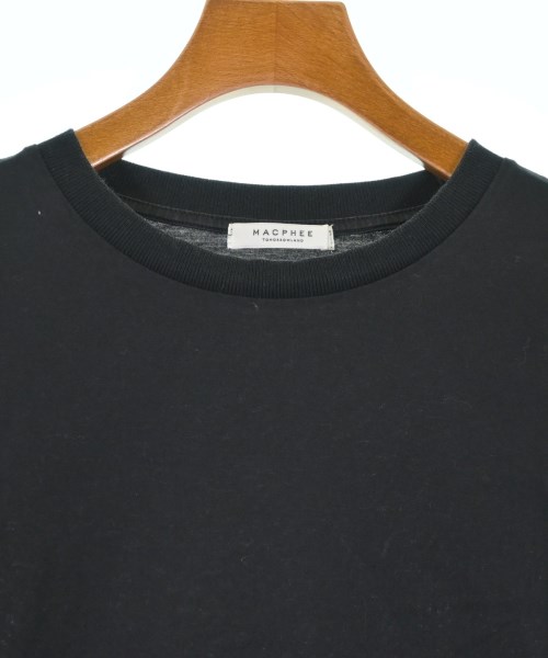 MACPHEE（マカフィー）Tシャツ・カットソー 黒 サイズ:S レディース/2200674093058