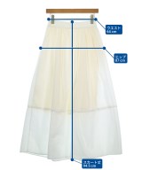 MACPHEE（マカフィー）ロング・マキシ丈スカート 白 サイズ:36(M位) レディース/2200680739179