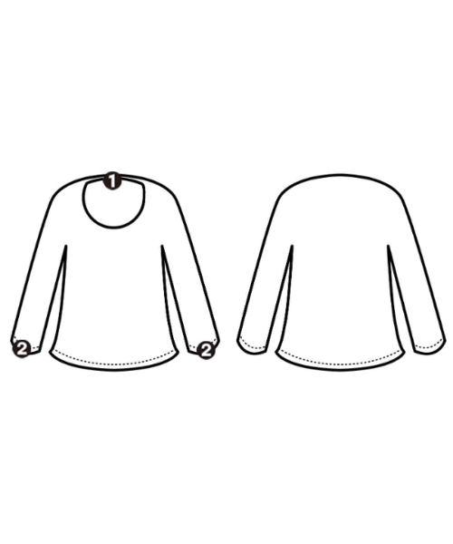 MACPHEE（マカフィー）ブラウス 紫 サイズ:36(M位) レディース/2200680909046