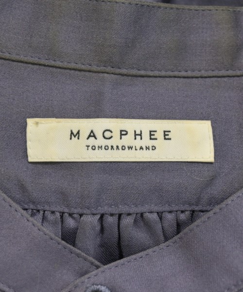 MACPHEE（マカフィー）ブラウス 紫 サイズ:36(M位) レディース/2200680909046