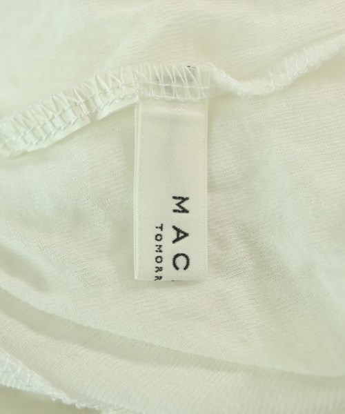 MACPHEE（マカフィー）Tシャツ・カットソー 白 サイズ:-(S位) レディース/2200680909091