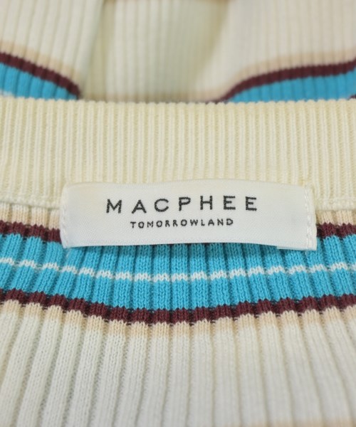 MACPHEE（マカフィー）カーディガン 白 サイズ:S レディース/2200680476135