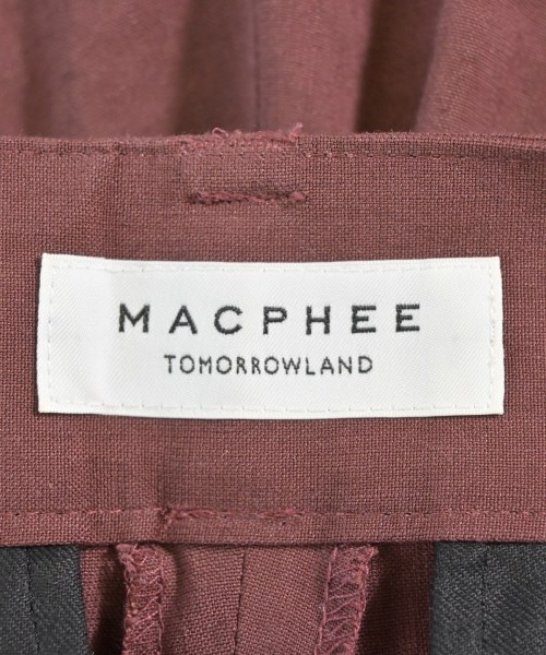 MACPHEE（マカフィー）その他 赤 サイズ:34(S位) レディース/2200680476142