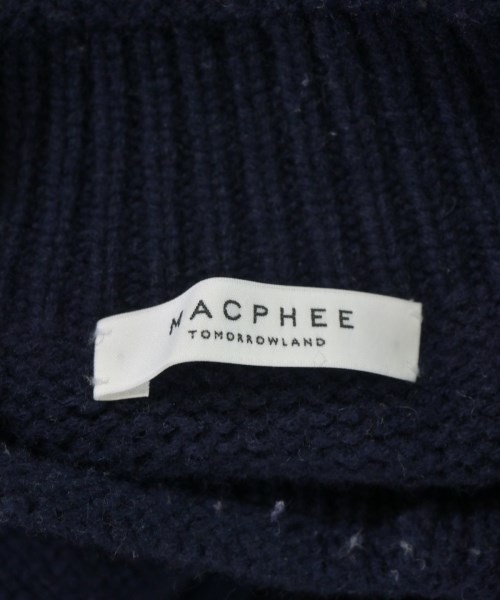 MACPHEE（マカフィー）ニット・セーター 紺 サイズ:S レディース/2200677576060