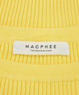 MACPHEE（マカフィー）ニット・セーター 黄 サイズ:S レディース/2200676903065