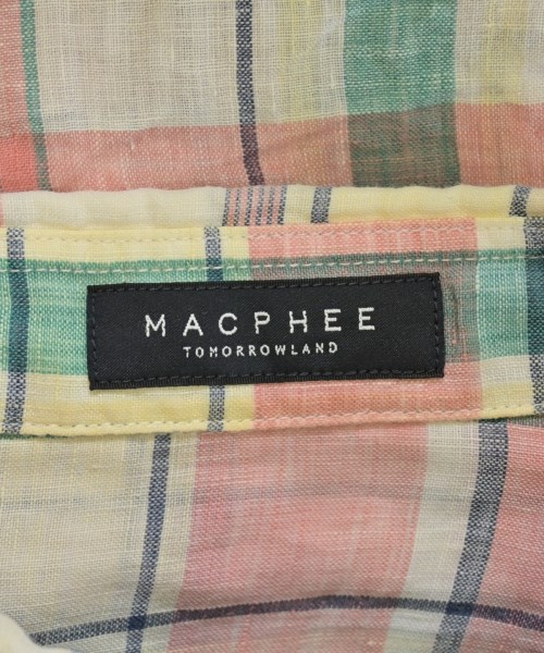MACPHEE（マカフィー）カジュアルシャツ その他（柄物・カラフル） サイズ:-(L位) レディース/2200682068024