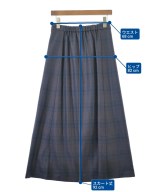 MACPHEE（マカフィー）ロング・マキシ丈スカート 紫 サイズ:36(M位) レディース/2200682081061