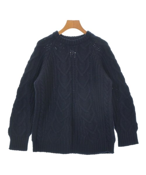 MACPHEE(マカフィー)ニット・セーター 紺 サイズ:S/2200682170017