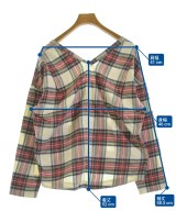 MACPHEE（マカフィー）カジュアルシャツ 白 サイズ:36(M位) レディース/2200682170222