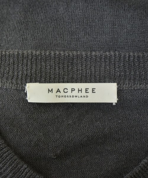 MACPHEE（マカフィー）カーディガン グレー サイズ:S レディース/2200687860074