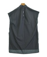 MACPHEE（マカフィー）ブラウス 紺 サイズ:36(M位) レディース/2200689266270