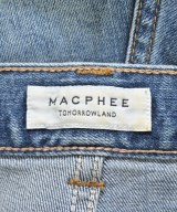 MACPHEE（マカフィー）デニムパンツ 青 サイズ:34(S位) レディース/2200689238024