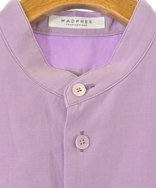 MACPHEE（マカフィー）ブラウス 紫 サイズ:36(M位) レディース/2200689622038