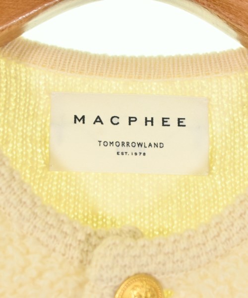 MACPHEE（マカフィー）カーディガン 白 サイズ:S レディース/2200688184018