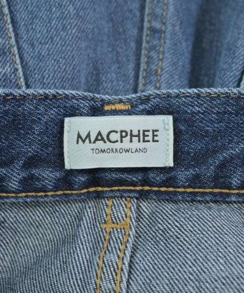 MACPHEE（マカフィー）デニムパンツ 紺 サイズ:32(XS位) レディース/2200690028065