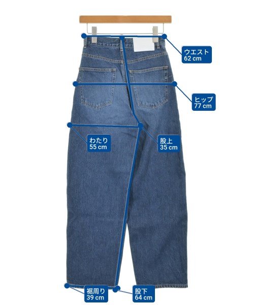 MACPHEE（マカフィー）デニムパンツ 紺 サイズ:32(XS位) レディース/2200690028065