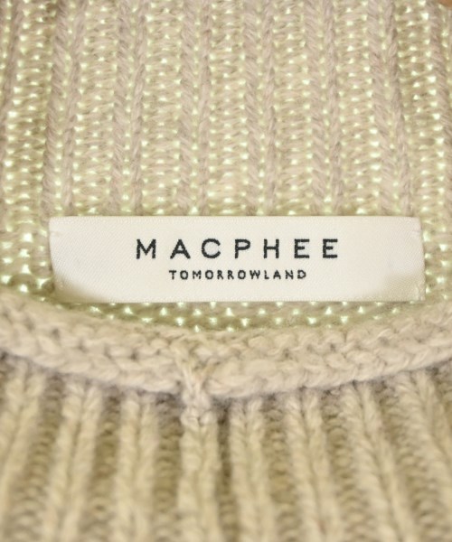 MACPHEE（マカフィー）ニット・セーター グレー サイズ:S レディース/2200690028072