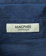 MACPHEE（マカフィー）ブラウス 紺 サイズ:36(M位) レディース/2200679804116
