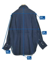 MACPHEE（マカフィー）ブラウス 紺 サイズ:36(M位) レディース/2200679804116