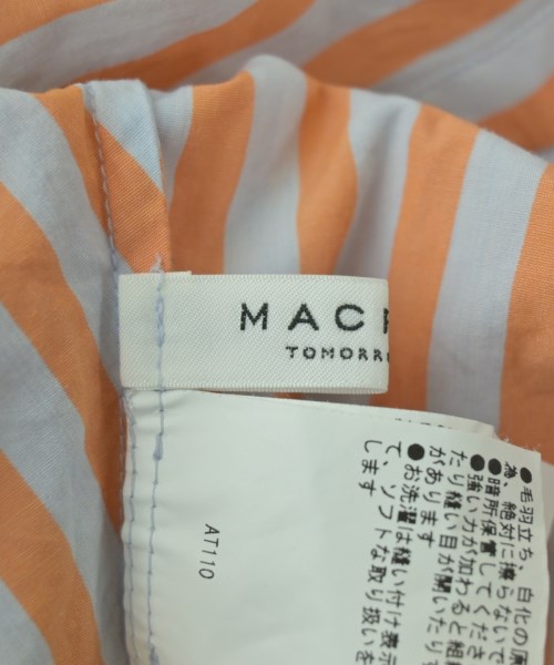 MACPHEE（マカフィー）ブラウス オレンジ サイズ:36(M位) レディース/2200688660093
