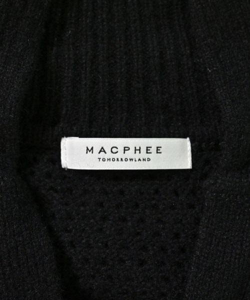 MACPHEE（マカフィー）ニット・セーター 黒 サイズ:S レディース/2200688660154