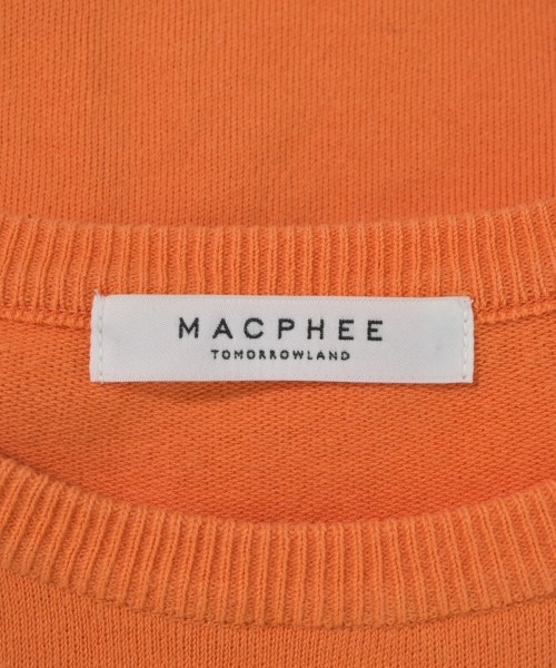MACPHEE（マカフィー）ニット・セーター オレンジ サイズ:S レディース/2200688660161