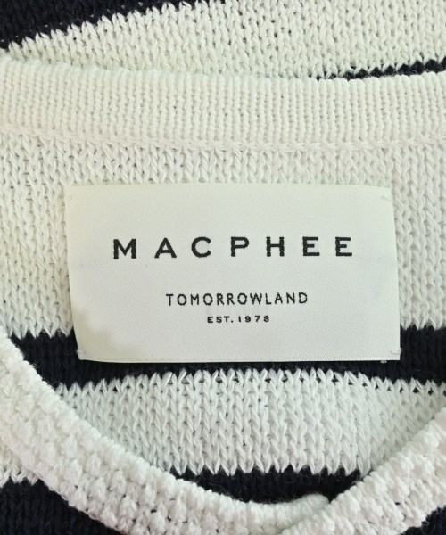 MACPHEE（マカフィー）カーディガン 白 サイズ:S レディース/2200691120010