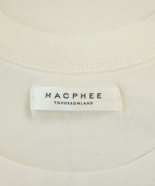 MACPHEE（マカフィー）タンクトップ 白 サイズ:S レディース/2200694989010