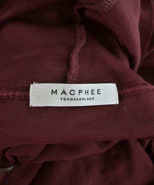 MACPHEE（マカフィー）Tシャツ・カットソー 赤 サイズ:S レディース/2200695213107