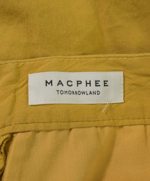 MACPHEE（マカフィー）その他 黄 サイズ:32(XS位) レディース/2200694068197