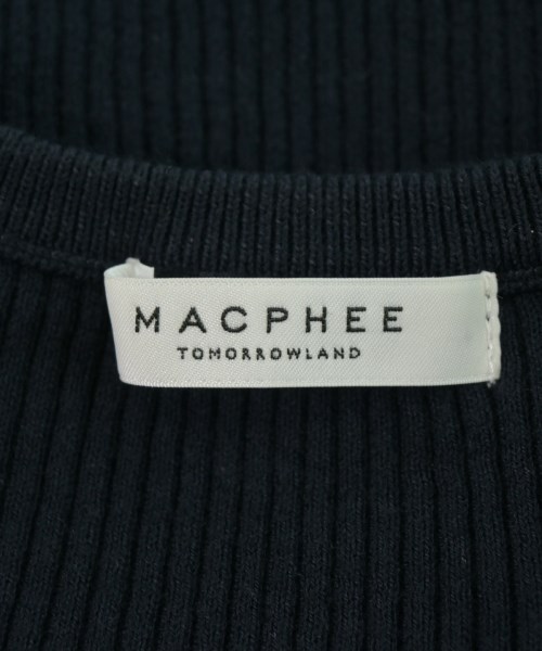 MACPHEE（マカフィー）カーディガン 紺 サイズ:S レディース/2200690804010