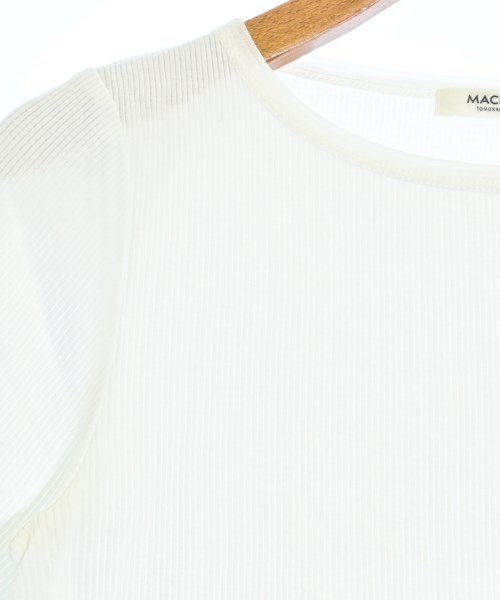 MACPHEE（マカフィー）Tシャツ・カットソー 白 サイズ:S レディース/2200695737023