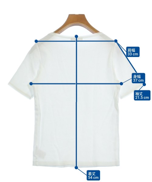 MACPHEE（マカフィー）Tシャツ・カットソー 白 サイズ:S レディース/2200695737023
